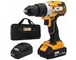 Aku příklepová vrtačka JCB 18BLCD SET - bezuhlíková