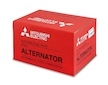 ALTERNÁTOR 12V / 80A + ŘEMENICE Ø70 1 DRÁŽKA - ORIGINÁL MITSUBISHI