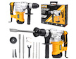 Elektrická příklepová vrtačka dláta příklepová vrtačka kufr 1500W JCB