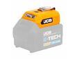 JCB nabíjecí adaptér na USB s LED svítilnou