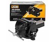 JCB Ocelový dílenský svěrák 150mm s kovadlinou, otočný