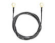Kabel černý zemnící pro elektrický ohradník - 300 cm