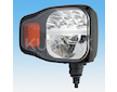 LED HLAVNÍ SVĚTLOMET SE SMĚROVOU SVÍTILNOU + ZÁSUVKA DEUTSCH