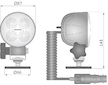 LED PRACOVNÍ SVĚTLOMET - 1500 LUMENŮ + 8 m KABEL