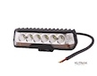 LED PRACOVNÍ SVĚTLOMET - 4000 LUMENŮ S LED POZIČNÍM SVĚTLEM, 10-30V + 0,4 m KABEL
