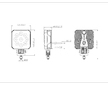 LED PRACOVNÍ SVĚTLOMET - 4550 LUMENŮ, 12V/24V + 2 M KABEL