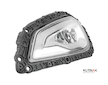 LED PŘÍDAVNÝ DÁLKOVÝ SVĚTLOMET (CHROME)