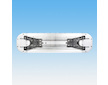 LED RAMPA BEZ OVLÁDACÍHO PANELU, ČERVENÁ - HURRICANE 2000, 9-33V, 1172 MM