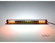 LED světelná rampa s výstražným světlem, 3 908 lm, bodová