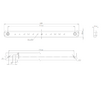 LED SVÍTILNA INTERIÉRU 24V + 0,39 m KABEL