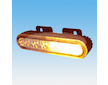 LED VÝSTRAŽNÉ SVĚTLO ORANŽOVÉ, 9-33V + 0,25 m KABEL