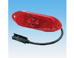 LED ZADNÍ POZIČNÍ SVÍTILNA ČERVENÁ 24V + 0,5 m KABEL