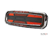LED ZADNÍ SKUPINOVÁ SVÍTILNA 12V / 24V S DYNAMICKOU SMĚROVKOU A SE ZADNÍM KONEKTOREM