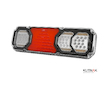 LED ZADNÍ SKUPINOVÁ SVÍTILNA 12V / 24V S DYNAMICKOU SMĚROVKOU A SE ZADNÍM KONEKTOREM