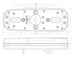 LED ZADNÍ SKUPINOVÁ SVÍTILNA 12V / 24V S DYNAMICKOU SMĚROVKOU A SE ZADNÍM KONEKTOREM