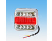 LED ZADNÍ SKUPINOVÁ SVÍTILNA 2-KOMOROVÁ, 12V + 0,15 m KABEL