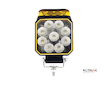 LUMINEX LED pracovní světlomet 900 lm s výstražným světlem, rozptylový