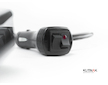 MINI LED RAMPA TMAVÁ, MAGNETICKÁ, 363 MM, 12-24V, ORANŽOVÁ