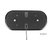 MINI LED RAMPA TMAVÁ, PEVNÉ UCHYCENÍ, 363 MM, 12-24V, ORANŽOVÁ