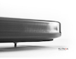 MINI LED RAMPA TMAVÁ, PEVNÉ UCHYCENÍ, 363 MM, 12-24V, ORANŽOVÁ