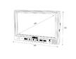 MONITOR 4PIN, 12-24V