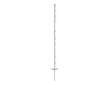Plastový sloupek pro elektrický ohradník, délka 125 cm, 9 oček, bílá