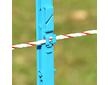 Plastový sloupek pro elektrický ohradník, délka 156 cm, 11 oček, modrá