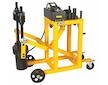 Pneumohydraulický mobilní lis na čepy 75t