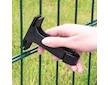 Předsazený ohradníkový izolátor na plot pro 3 - 7 cm rozteč, délka 11,3 cm 