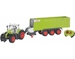 RC CLAAS Axion 870 s přívěsem CargoS9600 ovladatelný, <br> 2.4 GHz, včetně dálkového ovládání, světla, plast, včetně baterie