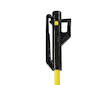 Sklolaminátový oválný sloupek pro elektrický ohradník 110 cm, nášlap a hrot, 4 izolátory - 10 ks