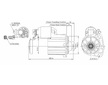 STARTÉR 12V / 1,7kW 13 zubů - ORIGINÁL MITSUBISHI