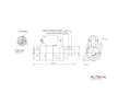 STARTÉR 12V / 2kW 12 zubů - ORIGINÁL MITSUBISHI