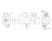 STARTÉR 24V / 5,5kW 11 zubů - ORIGINÁL MITSUBISHI