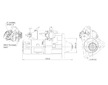 STARTÉR 24V / 5,5kW 12 zubů - ORIGINÁL MITSUBISHI