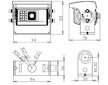 ZPĚTNÁ KAMERA 4PIN, 12-24V