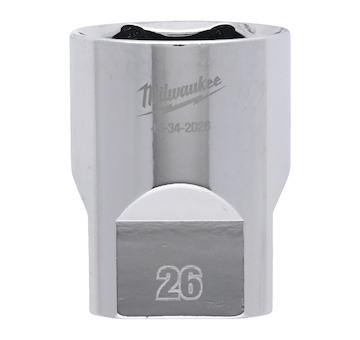 1/2 Drive Sockets 1/2 Drive Socket Metric Standard - 26 mm