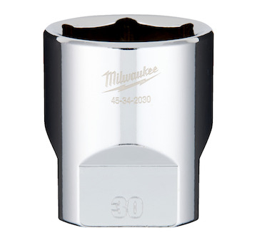1/2 Drive Sockets 1/2 Drive Socket Metric Standard - 30 mm