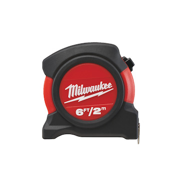 2 m / 6' Tape Measure Tape measure NON magnetic metric / imperial 2 m / 6 ft