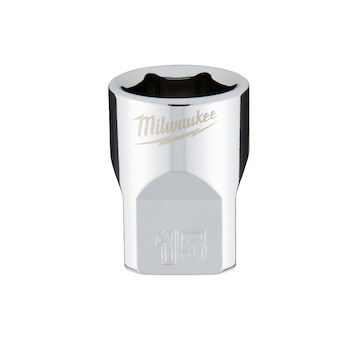 MILWAUKEE Nástrčný klíč metrický ⅜  - 15 mm