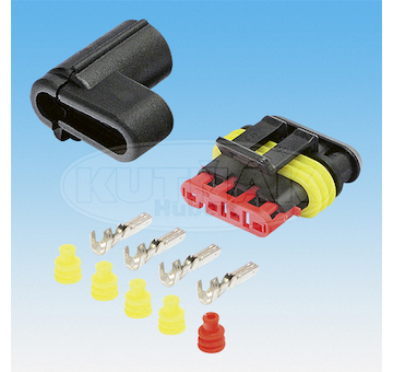 721940 Sada zástrčky 4-pól. SUPER SEAL + adaptér NW 8.5