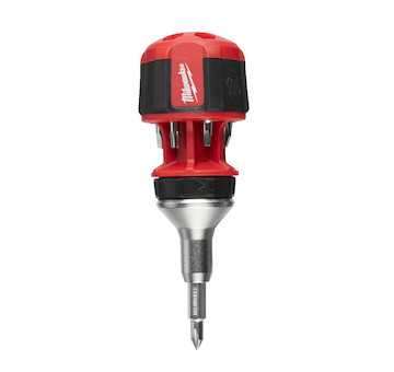 8 in 1 Compact Ratcheting Multi-bit Screwdriver 8 in 1 Compact Ratcheting Multi-bit Screwdriver - 1pc