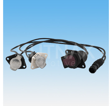 ADAPTÉR KABELÁŽE 2x7PIN + 15PIN ZÁSUVKA 