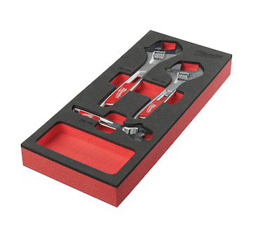 Adjustable Wrench Foam Insert Set Adjustable Wrench set Foam Insert - 3 pc