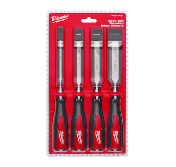 Beveled Edge Chisel Beveled Edge Chisels Set 4pc
