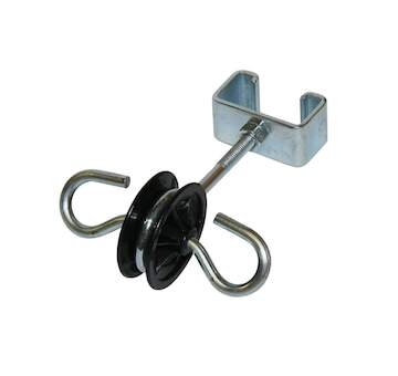 Bránový izolátor s adaptérem pro T-sloupky k elektrickým ohradníkům - 2 ks