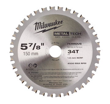 Circular saw blades for metal F 150 x 20 x 34 - 1 pc