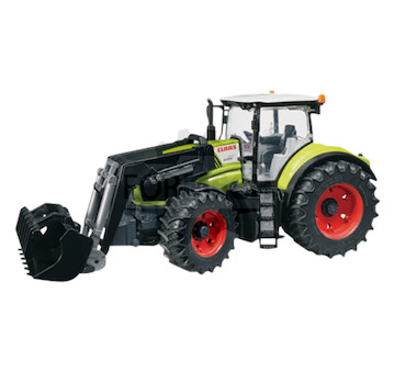 Claas Axion 950 s předním nakladačem