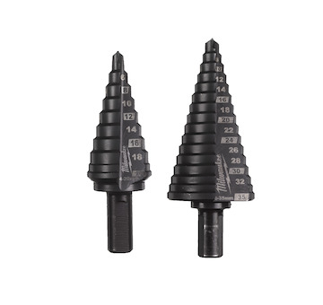 Cobalt Step Drills Cobalt step drill set (2pc)