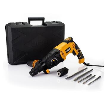 Elektrická příklepová vrtačka 1050W 230V + přenosný kufr